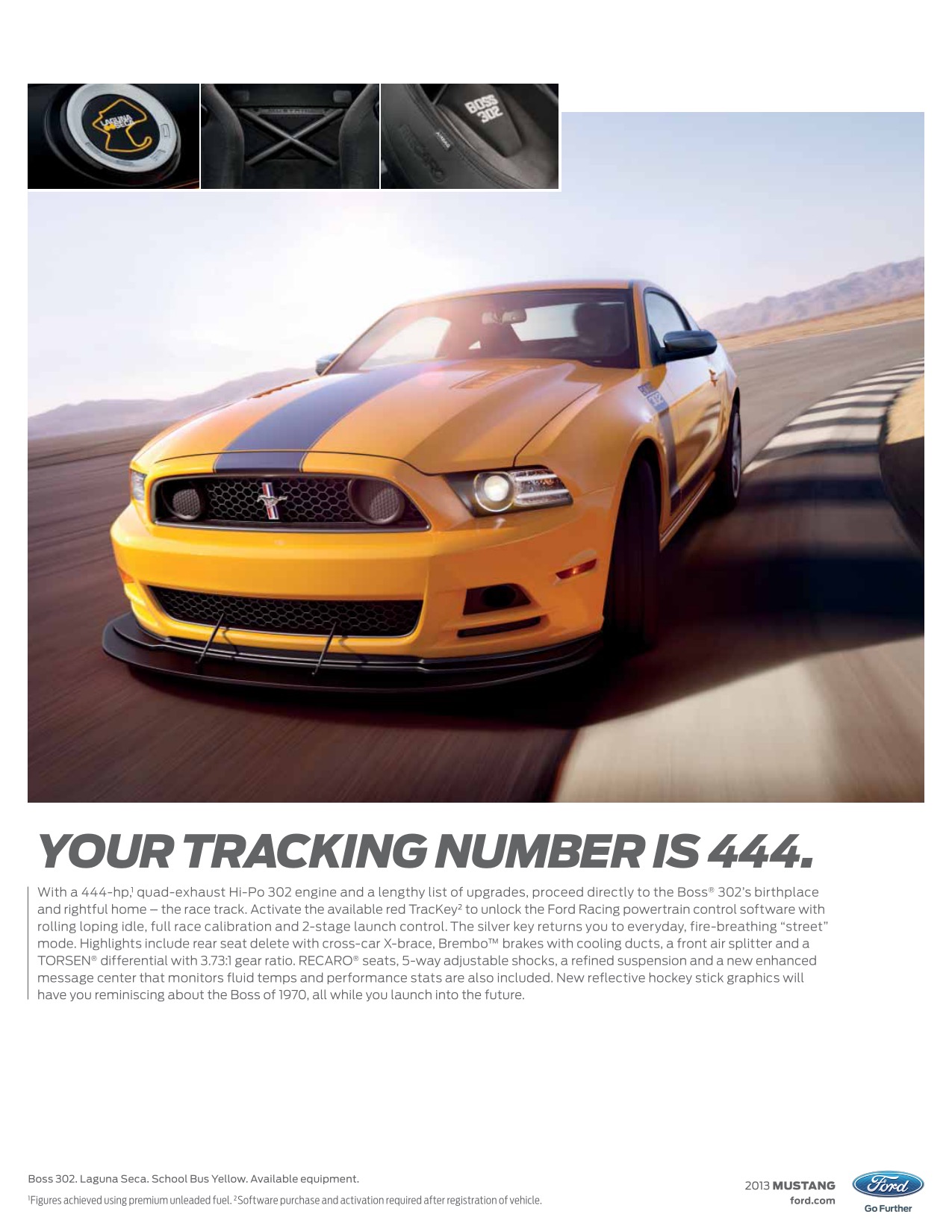 2013 Ford Mustang Brochure Page 14